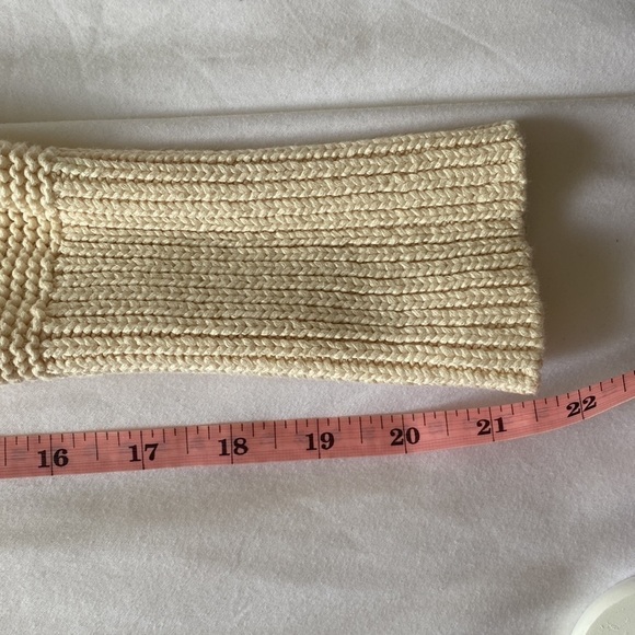 Free people Cascading Ruffle Ivory Cardigan S - Picture 10 of 10